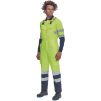 LORCA HV bibpants yellow/navy