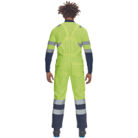 LORCA HV bibpants yellow/navy