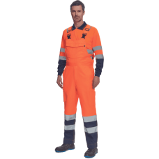 LORCA HV bibpants orange/navy