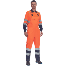 LORCA HV bibpants orange/navy