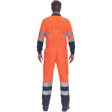 LORCA HV bibpants orange/navy