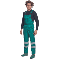 BADAJOZ RFLX náprs.nohavice tm.zelená