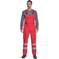 BADAJOZ RFLX bibpants red