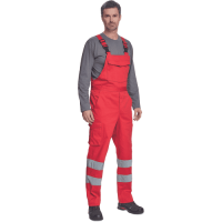 BADAJOZ RFLX bibpants red