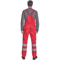 BADAJOZ RFLX bibpants red
