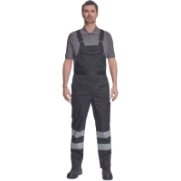 BADAJOZ RFLX náprs.nohavice čierna