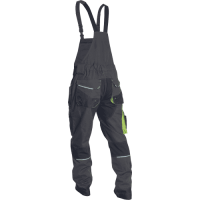 GREENDALE nohavice náprs.antrac/limet