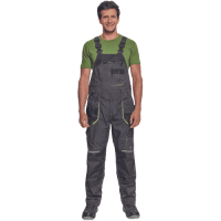 GREENDALE nohavice náprs.antrac/limet