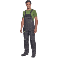 GREENDALE nohavice náprs.antrac/limet