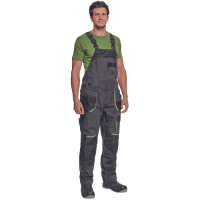 GREENDALE nohavice náprs.antrac/limet