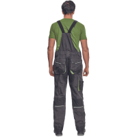 GREENDALE nohavice náprs.antrac/limet