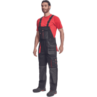 FF HANS bibpants black/anthracite