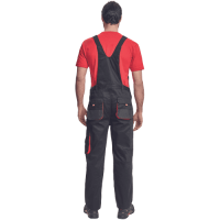 FF HANS bibpants black/anthracite