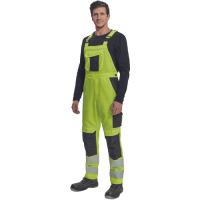 MAX VIVO HV bibpants yellow