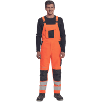 MAX VIVO HV náprs.nohavice oranžové