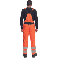 MAX VIVO HV náprs.nohavice oranžové