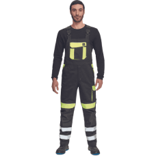 MAX VIVO RFLX bibpants black/yellow