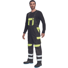 MAX VIVO RFLX bibpants black/yellow