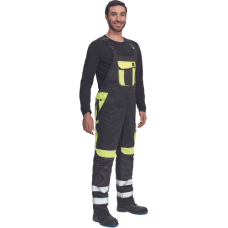 MAX VIVO RFLX bibpants black/yellow