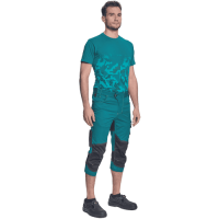 NEURUM CLS 3/4 nohavice petrolejové