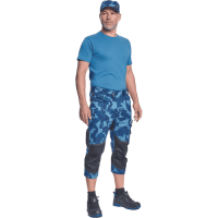 NEURUM CAMOU 3/4 pants navy