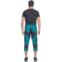 NEURUM CAMOU 3/4 nohavice petrolejové