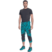 NEURUM CAMOU 3/4 nohavice petrolejové