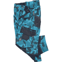 NEURUM CAMOU 3/4 nohavice petrolejové
