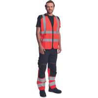 KNOXFIELD HVPS vest red