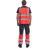 KNOXFIELD HVPS vest red