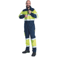 STROKE FR HV overall yellow/navy