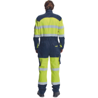 PICK PM HV kombinéza žlto/tmavo modrá