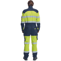 PICK PM HV overall yellow/navy