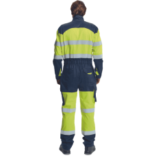 PICK PM HV overall yellow/navy