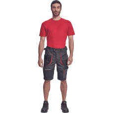 REUSEL shorts anthracite/red