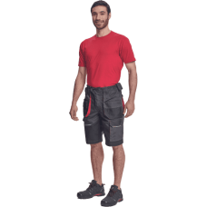 REUSEL shorts anthracite/red