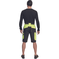 MAX VIVO šortky čierne/žlté