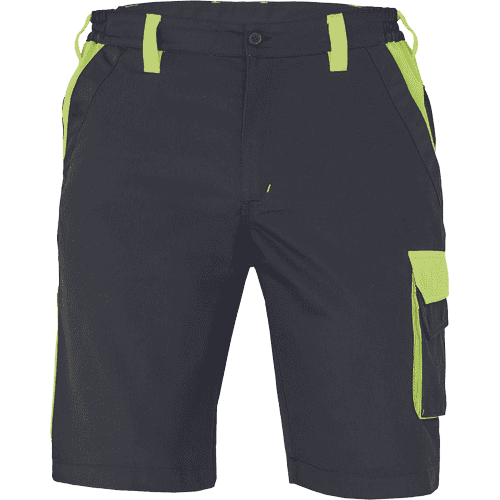 MAX VIVO shorts black/yellow