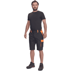MAX VIVO shorts black/orange