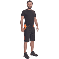 MAX VIVO shorts black/orange