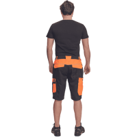 MAX VIVO shorts black/orange