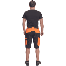 MAX VIVO shorts black/orange