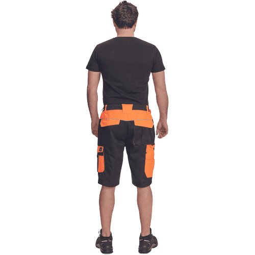 MAX VIVO shorts black/orange