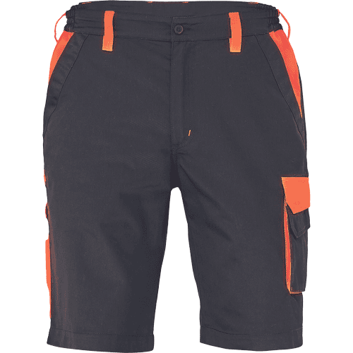 MAX VIVO šortky čierne/oranžové