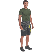 SHELDON CAMOU shorts grey camouflage