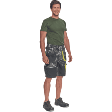 SHELDON CAMOU shorts grey camouflage