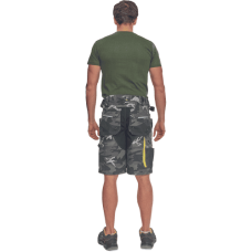 SHELDON CAMOU shorts grey camouflage