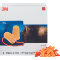 3M 1110 Štuple do uší so šnúrkou