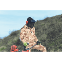 JSP BUSHMASTER earmuff/mesh visor