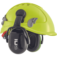 ED 1C earmuffs-helmet EAR DEFENDER green